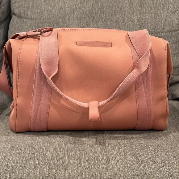 Pink Dagne Dover large Landon neoprene carryall bag - Picture 12 of 13